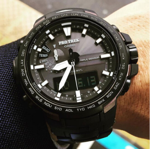 RO TREK PRW-6100YT-1P（卡西欧登山表）