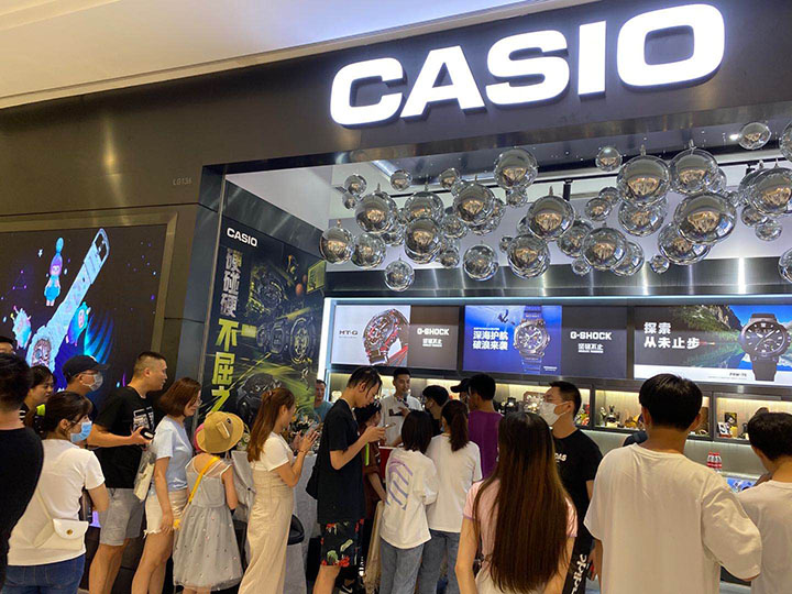 汉宇钟表卡西欧门店